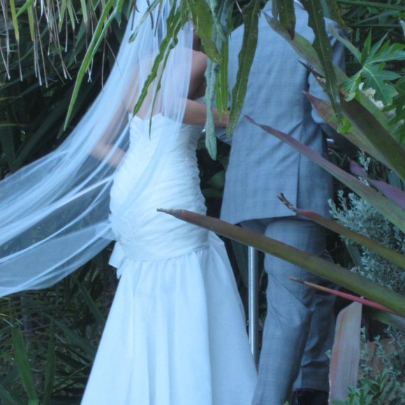 Amsale Wedding Gown - Sz 2 - Picture 10 of 10